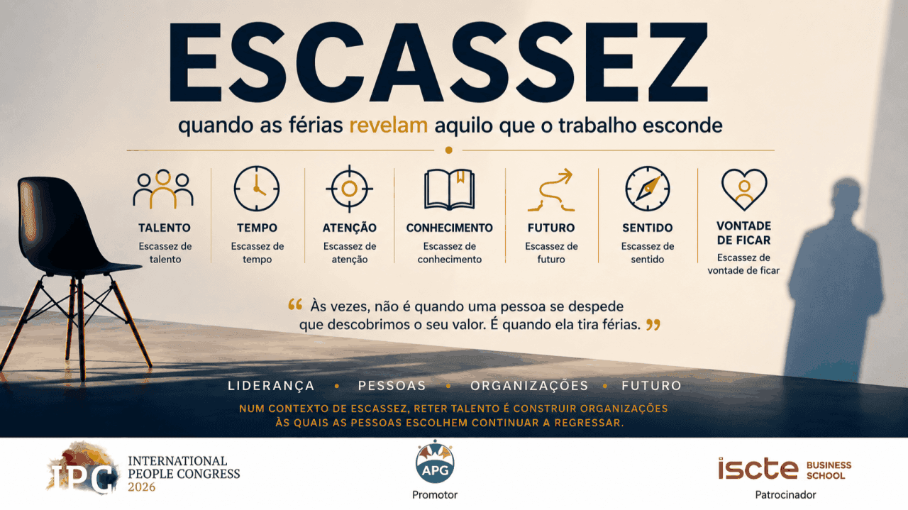 Escassez: quando as férias revelam aquilo que o trabalho esconde